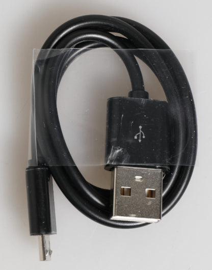 Black Leather Exotic Skin 3000mAh Power Bank Charger USB