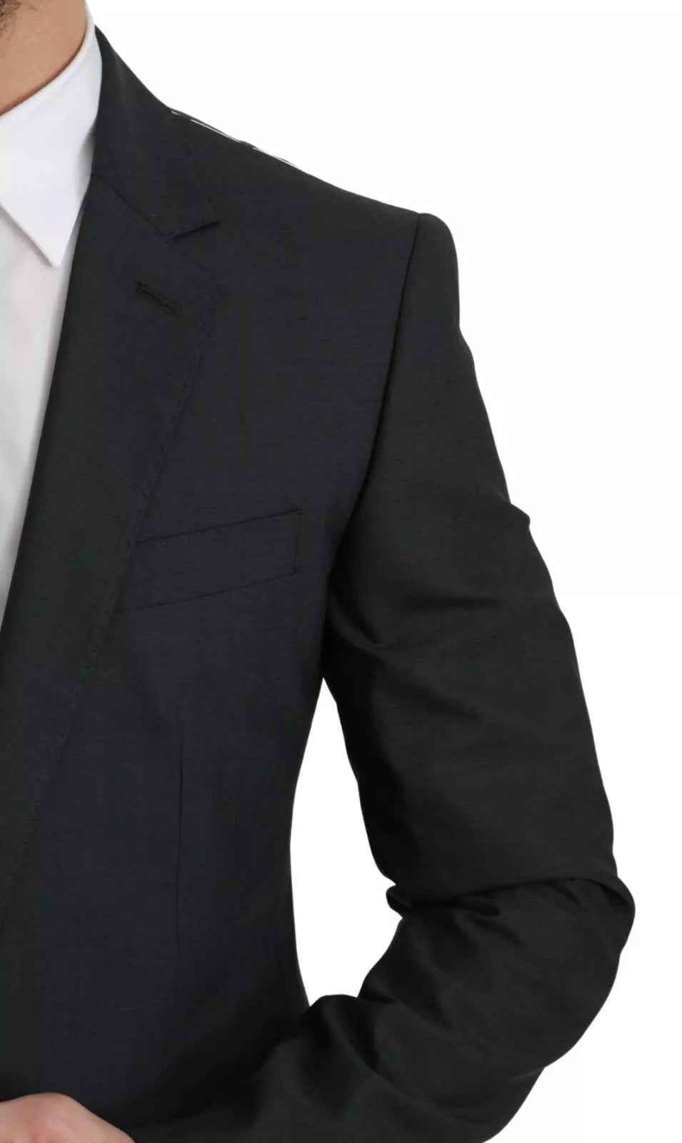 Slim Fit MARTINI Wool Gray Suit