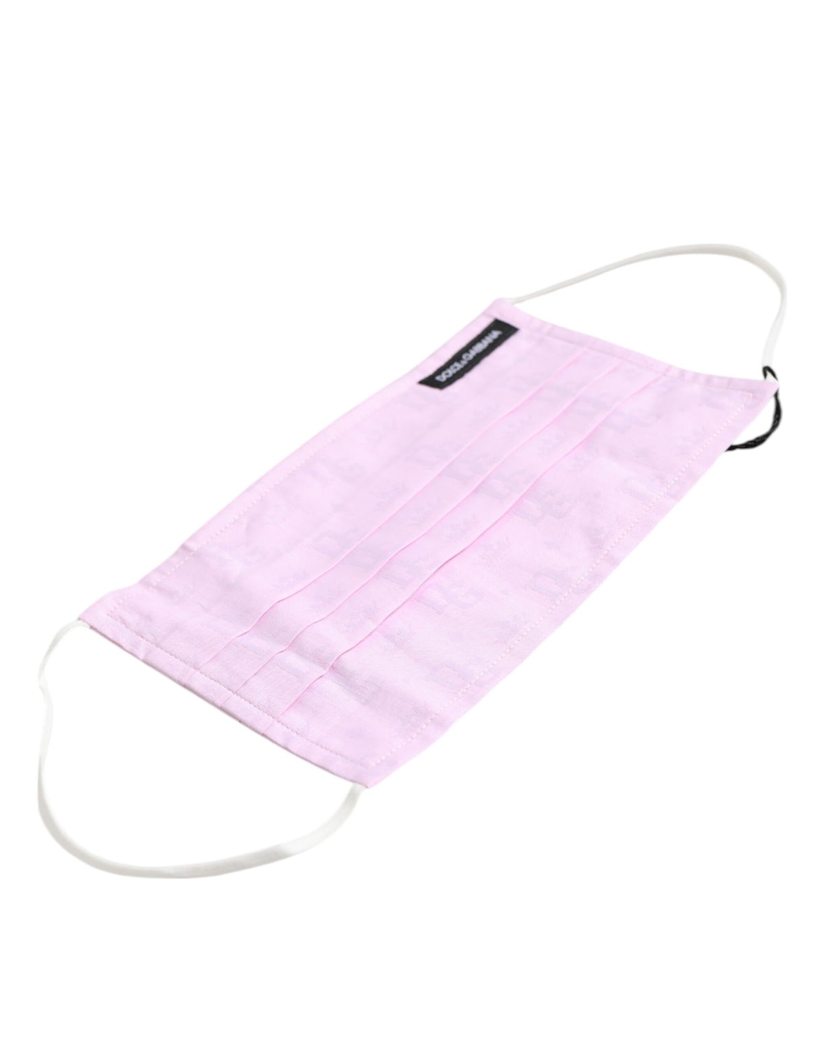 Pink Cotton Logo Elastic Ear Strap Face Mask