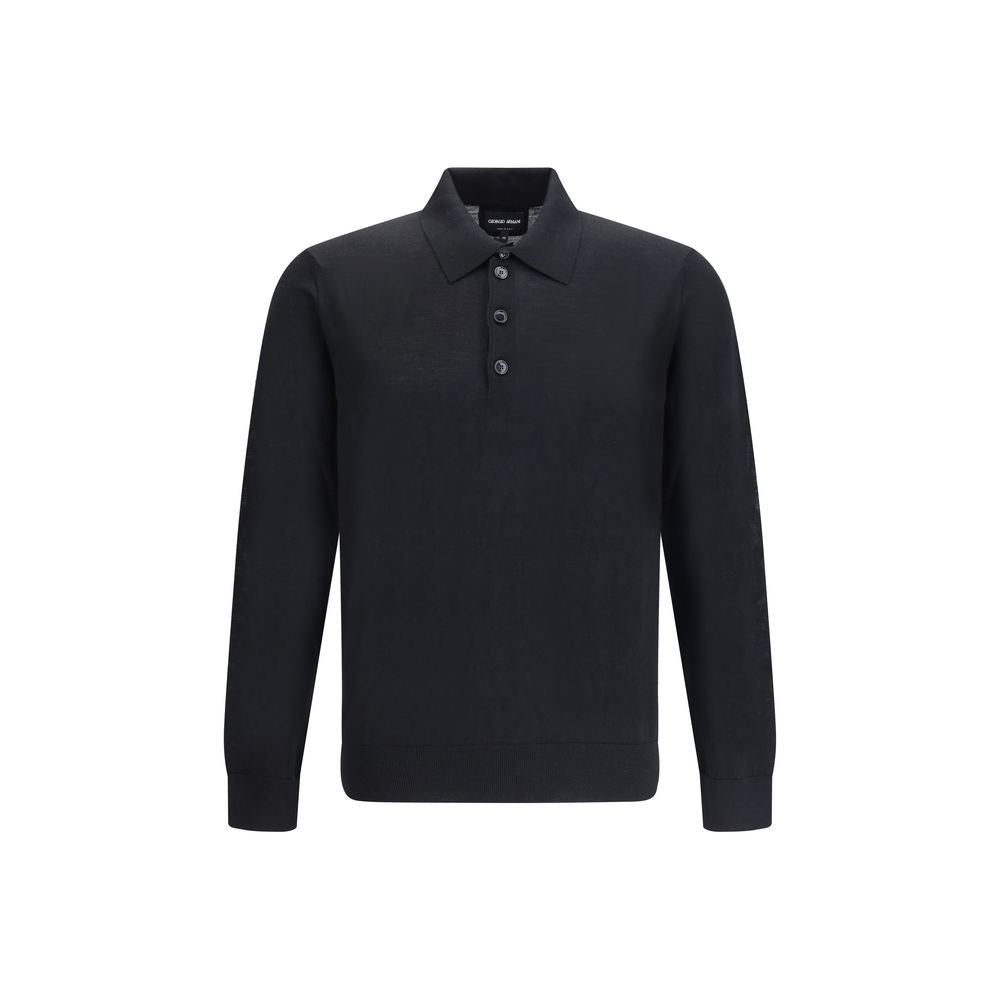 Black Fleece Wool Sweatshirt