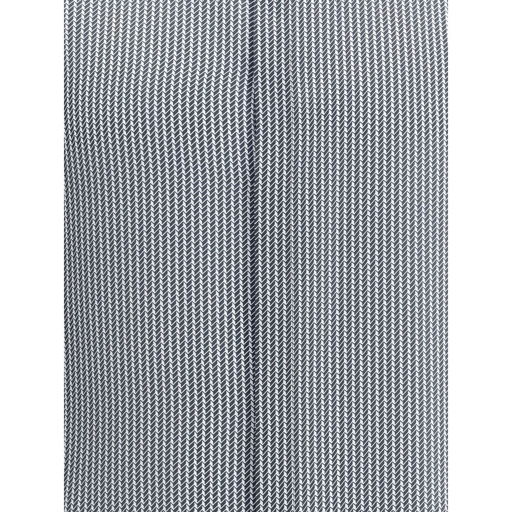 Black Silk Pattern Shirt