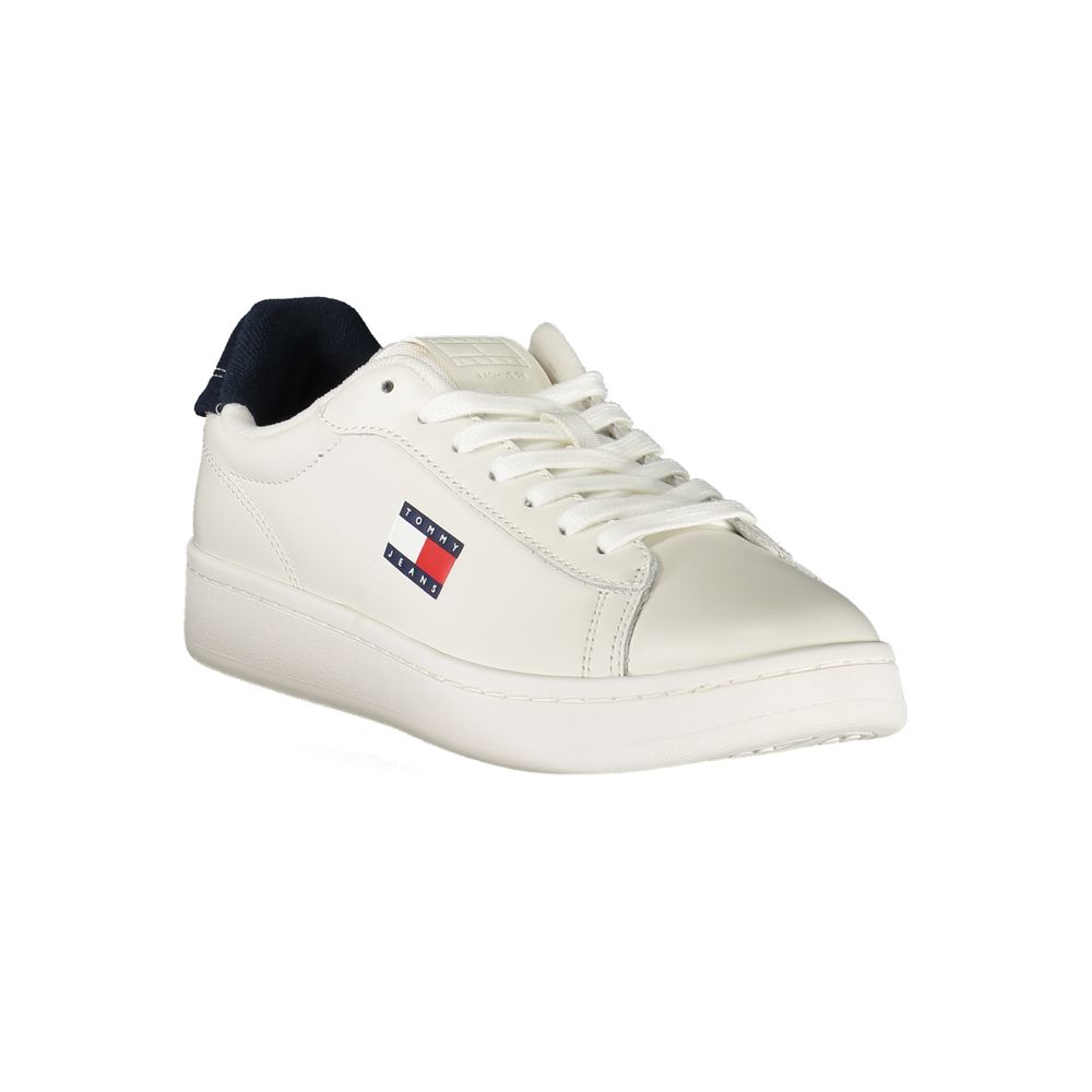 White Leather Women Sneaker