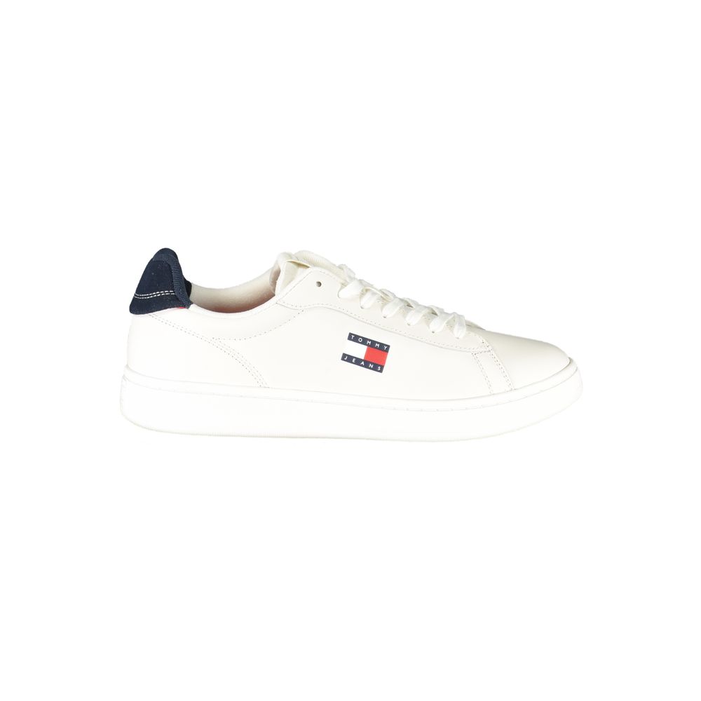 White Leather Men Sneaker