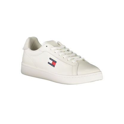 White Leather Men Sneaker