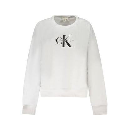 White Cotton Women Sweater