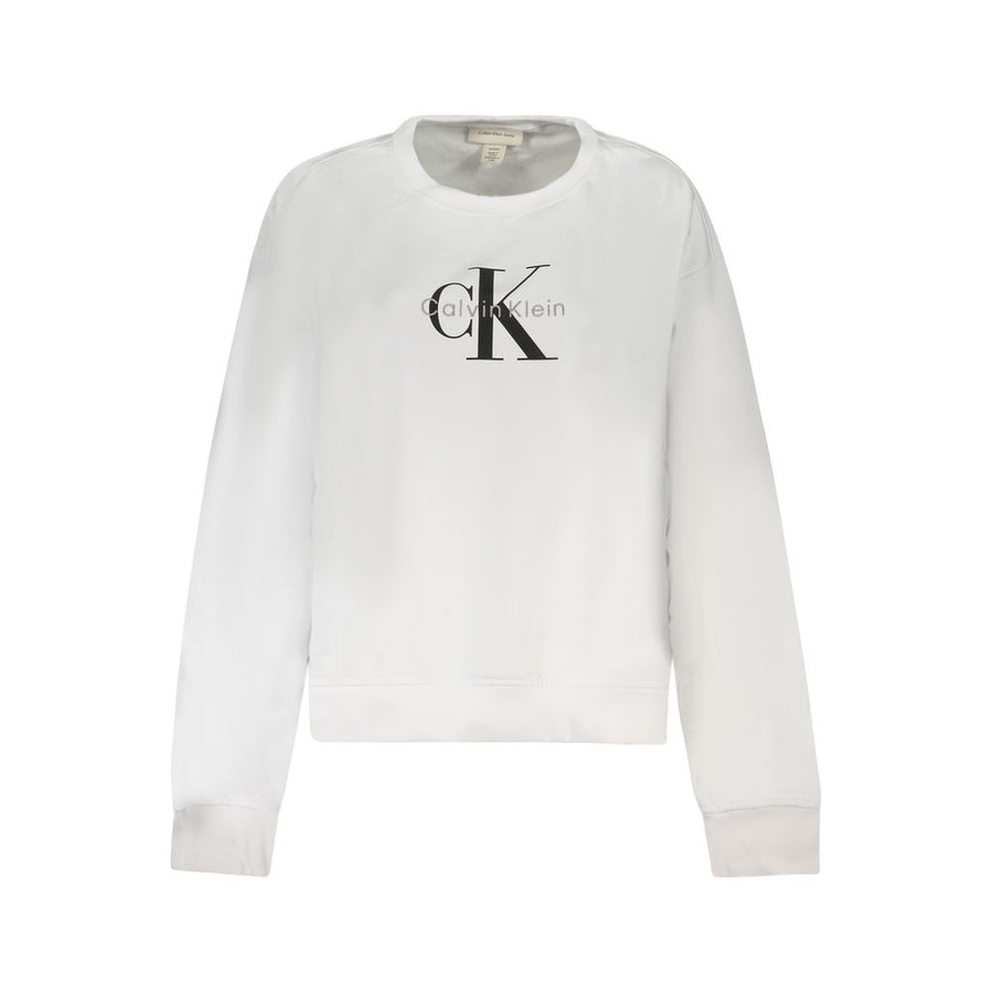 White Cotton Women Sweater