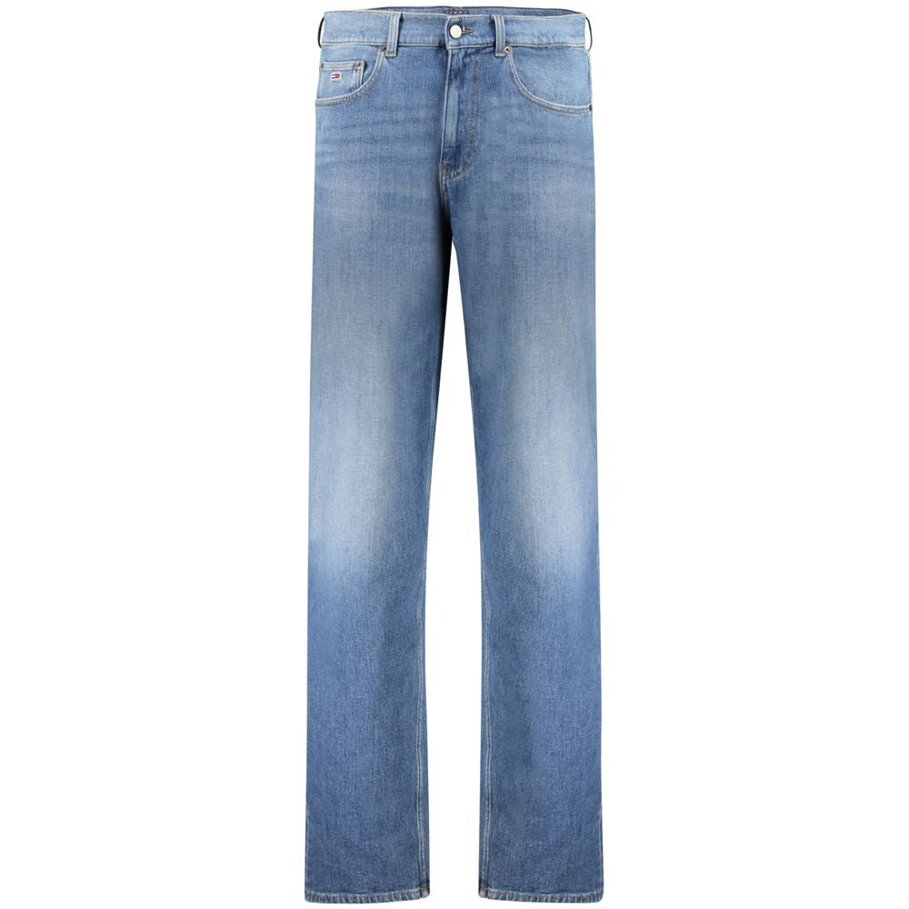Blue Cotton Men Jeans