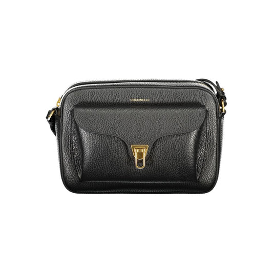 Black Leather Handbag