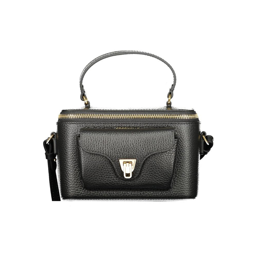 Black Leather Handbag