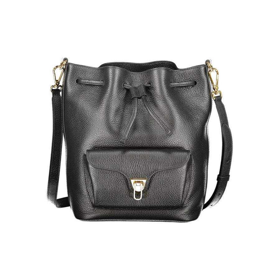 Black Leather Handbag