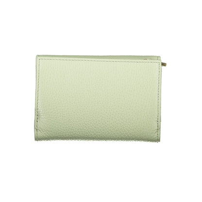 Green Leather Women Wallet