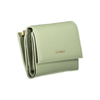 Green Leather Women Wallet