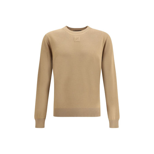 Beige Fleece Wool Sweatshirt