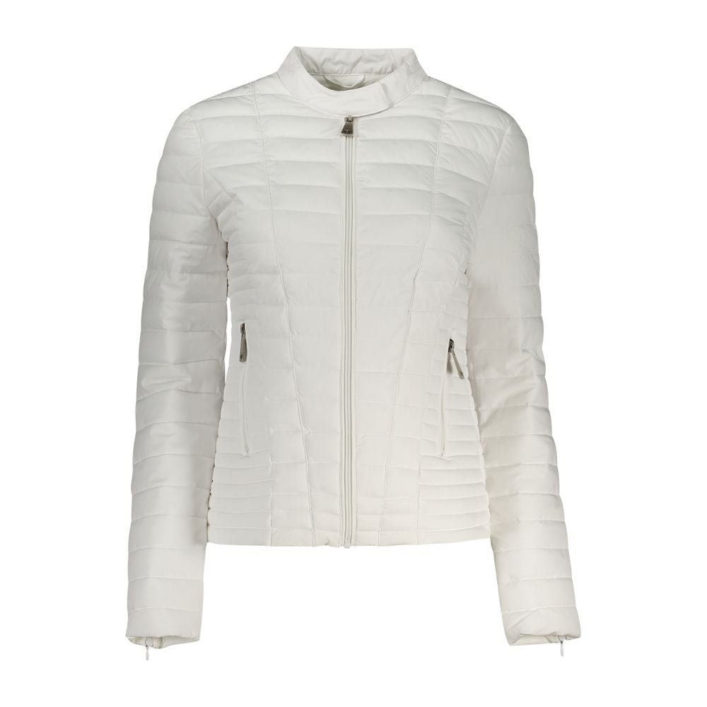 White Polyurethane Women's Jacket