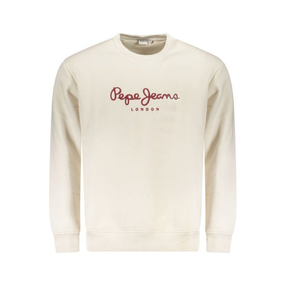 White Cotton Men Sweater