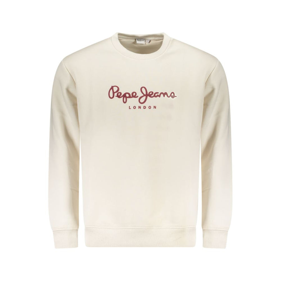 White Cotton Men Sweater