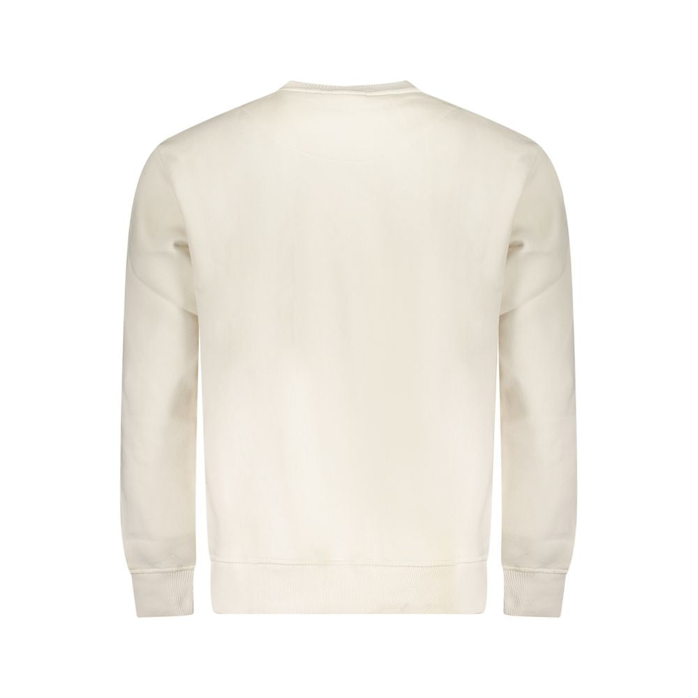 White Cotton Men Sweater