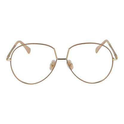 Beige Metal Glasses (Frames)