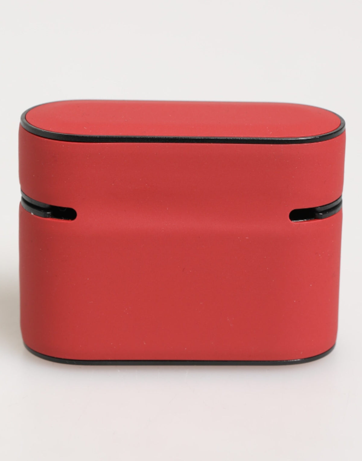 Red White Silicone Embossed Logo Accessory Airpods Case