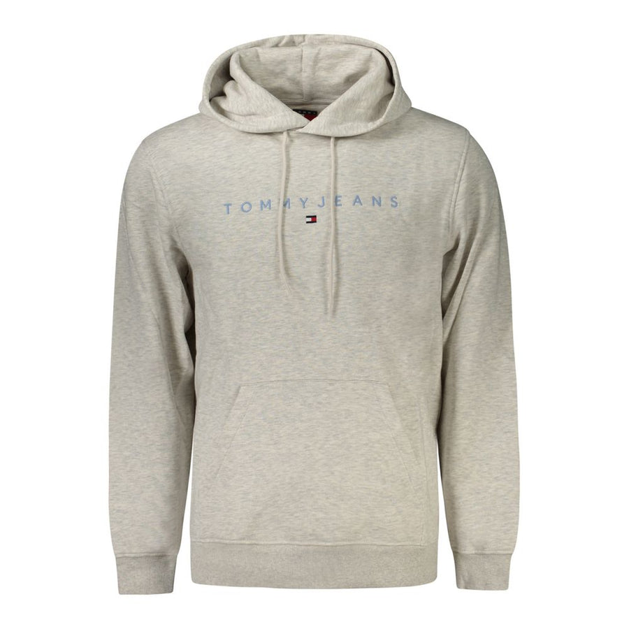 Gray Cotton Men Sweater