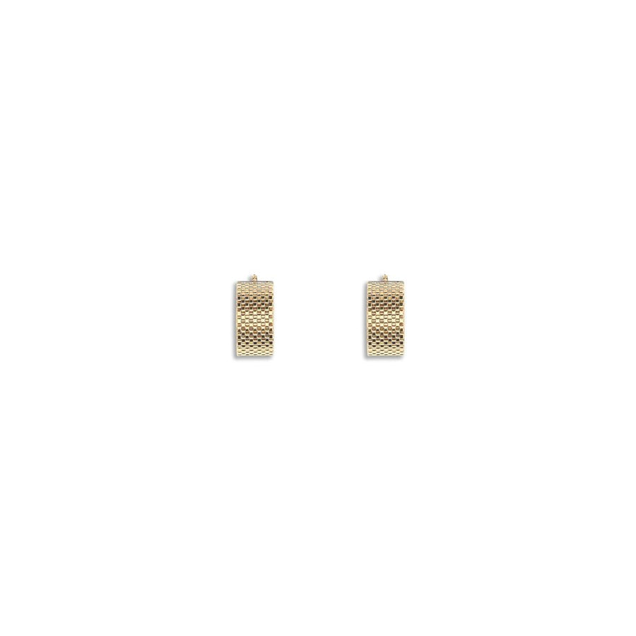 Gold Brass Earrings