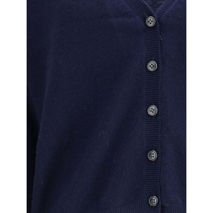Blue Cashmere Cardigan