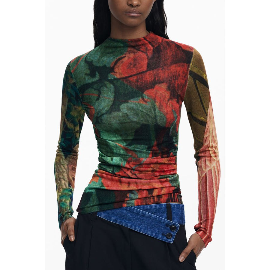 Green Viscose Sweater