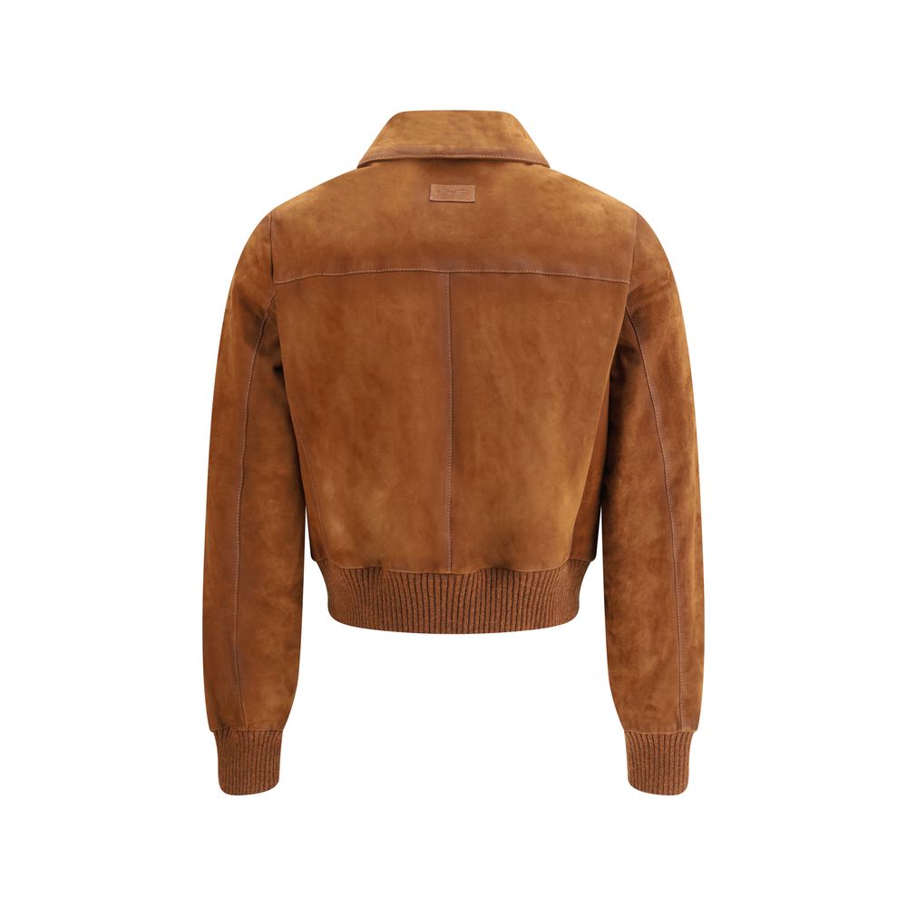 Brown Goatskin Jackets And Coat