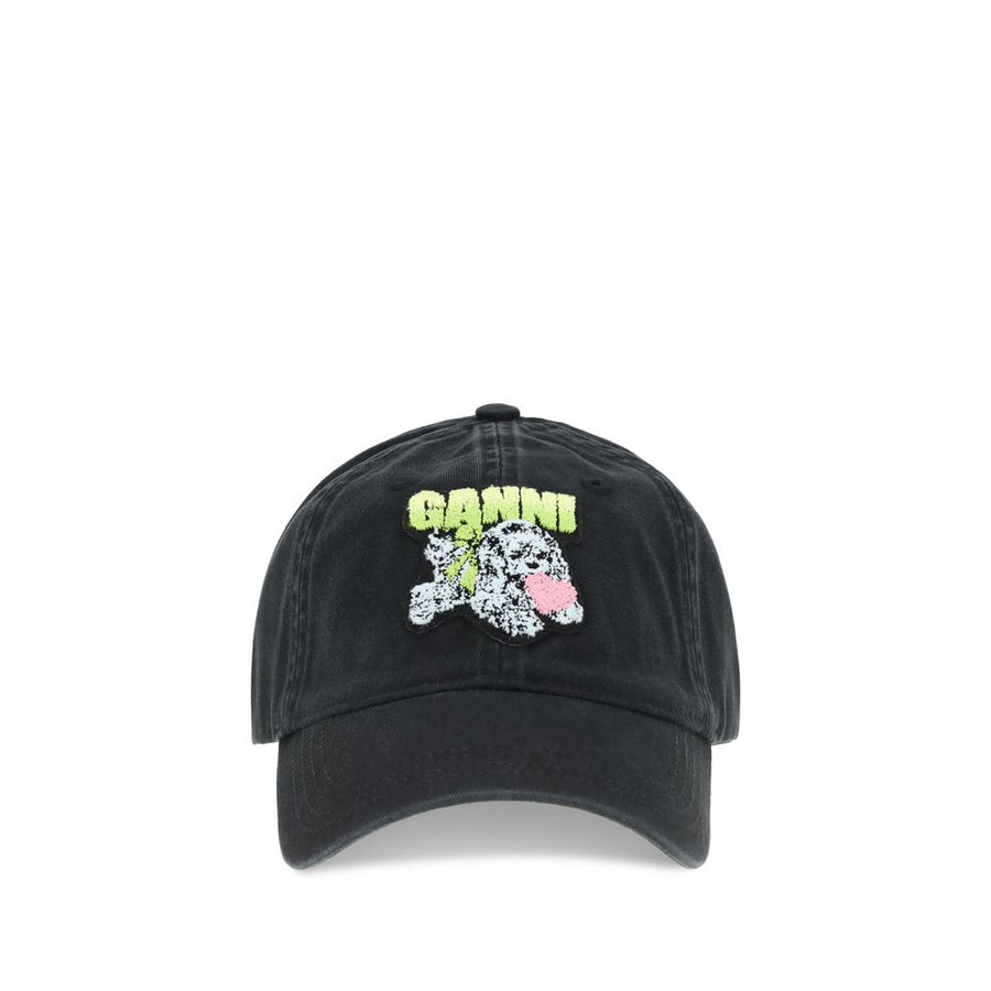 Black Cotton Cap (Baseball Hat)