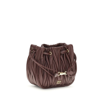Bordeaux Calf Leather Bos Taurus Clutch Bag
