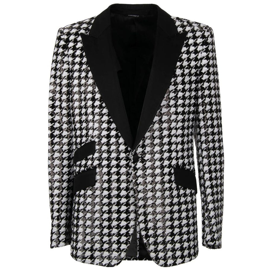Black Polyester Blazer