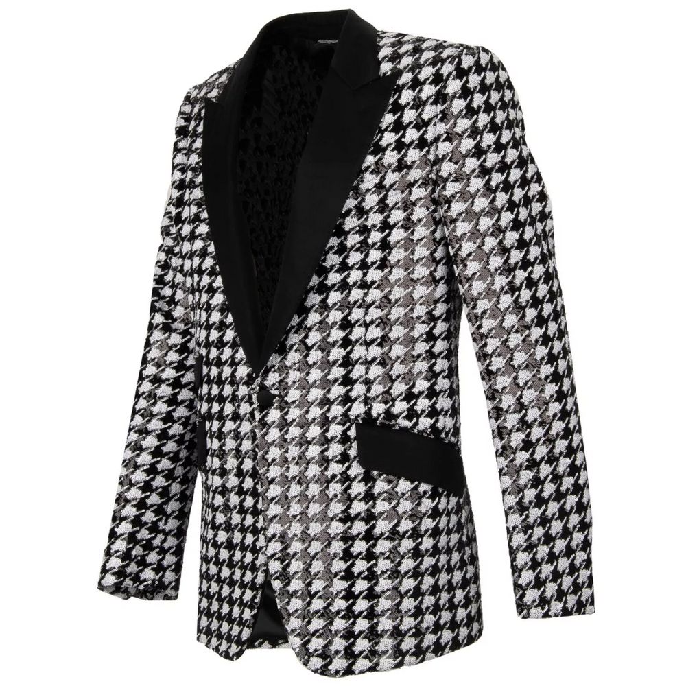 Black Polyester Blazer