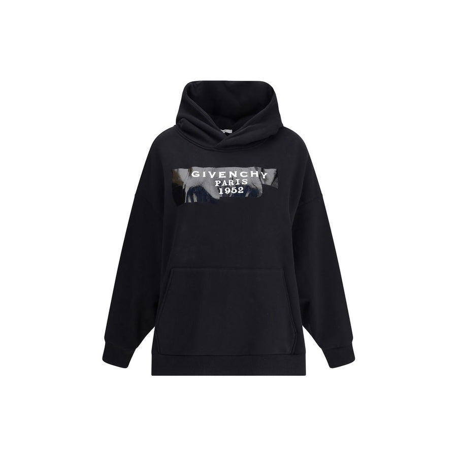 Gauzy fabric Hoodie with givenchy tape
