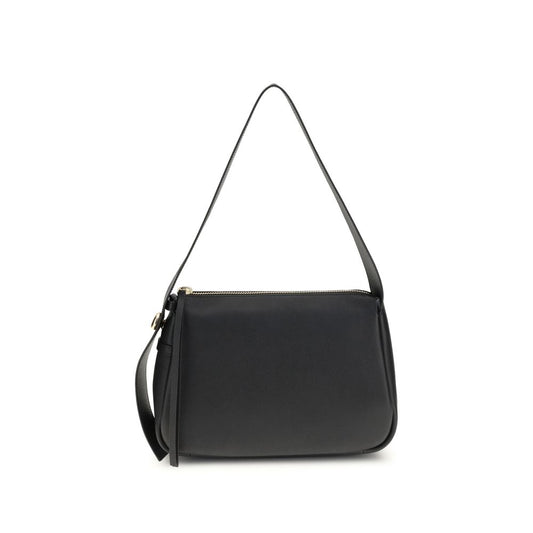 Black Calf Leather Bos Taurus Shoulder Bag