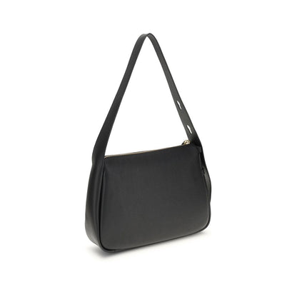 Black Calf Leather Bos Taurus Shoulder Bag