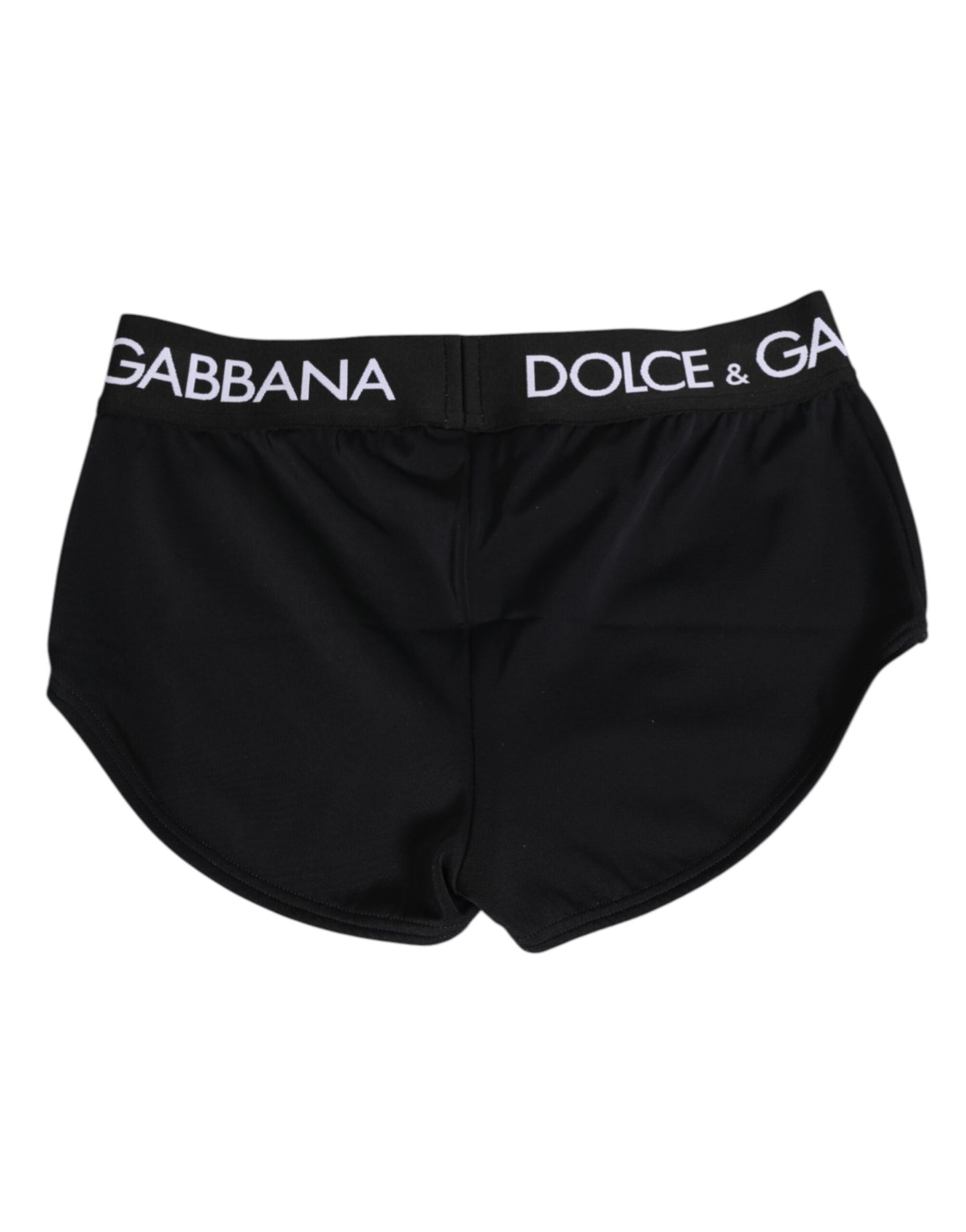 Black Nylon Logo Waistband Shorts Underwear