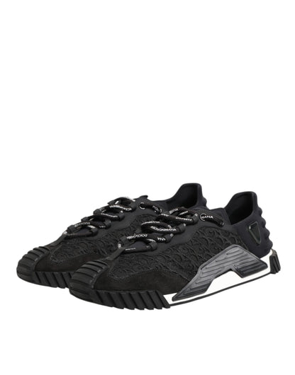 Black Logo Lace Low Top NS1 Sneaker Shoes