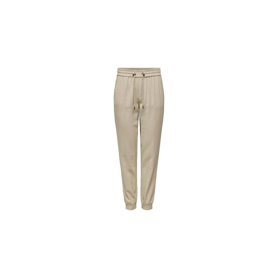 Beige Viscose Pant