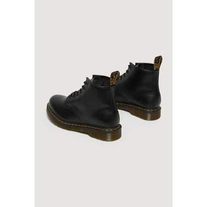 Black Leather Athletic Sneakers