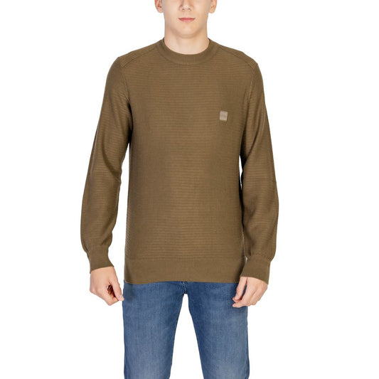 Green Cotton Sweatshirt