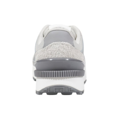 Gray Suede Leather Sneaker