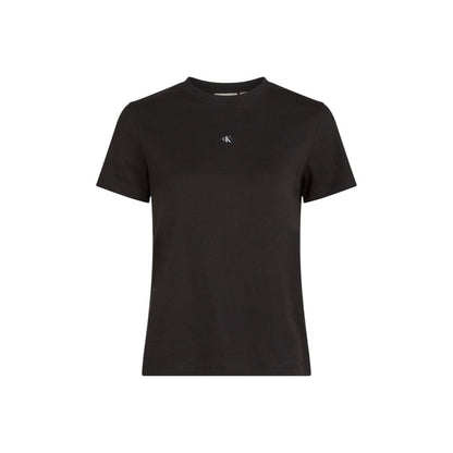 Black Recycled Cotton T-Shirt