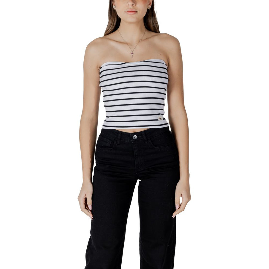 White Recycled Cotton Top