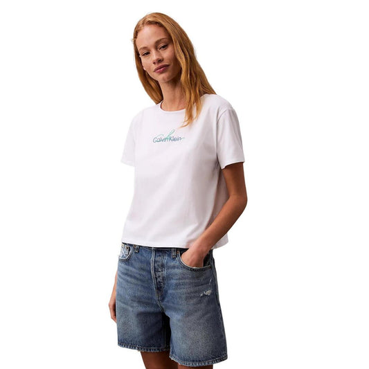 White Recycled Cotton T-Shirt