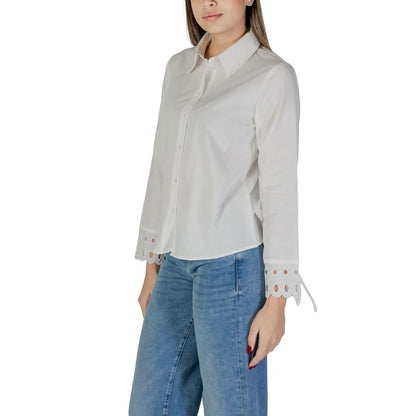 White Cotton Blouse