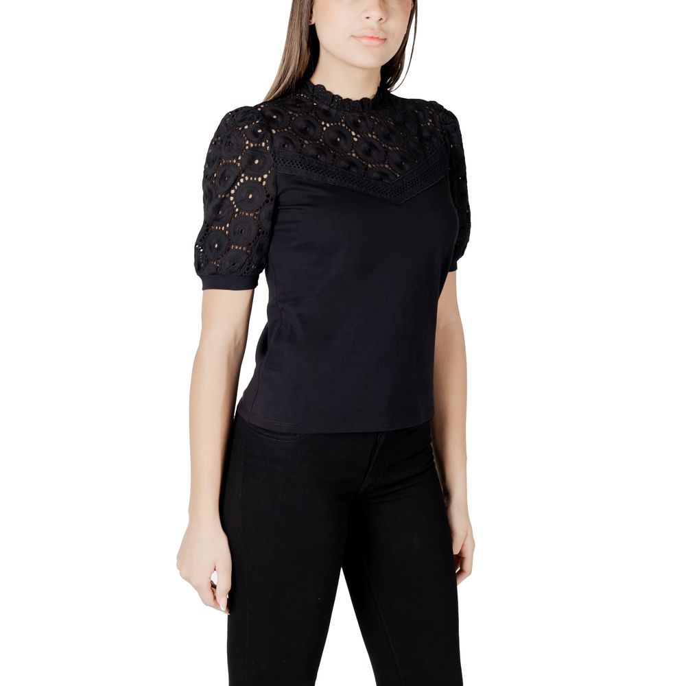 Black Cotton T-Shirt