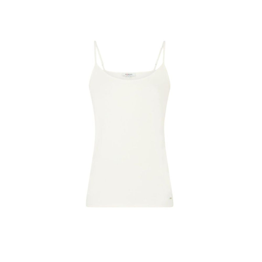 Cream Cotton Tank Tops
