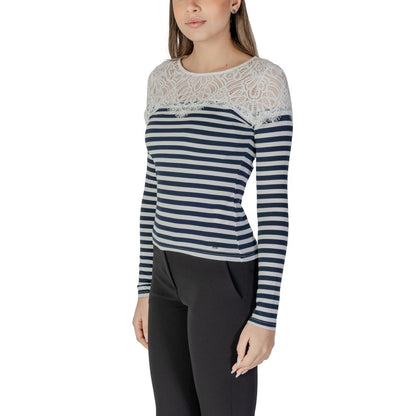 White Recycled Polyester Long Sleeve T-Shirt