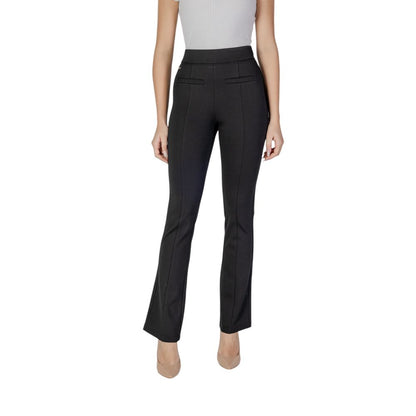 Black Viscose Skinny Pants