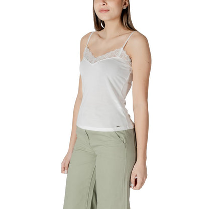 White Modal Tank Top